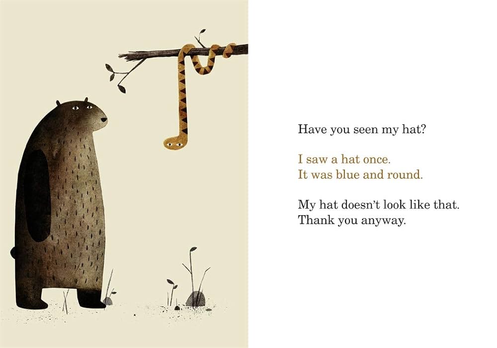 絵本+児童書 I Want My Hat Back Amazon.com: I Want My Hat Back: 9780763655983: Klassen, Jon